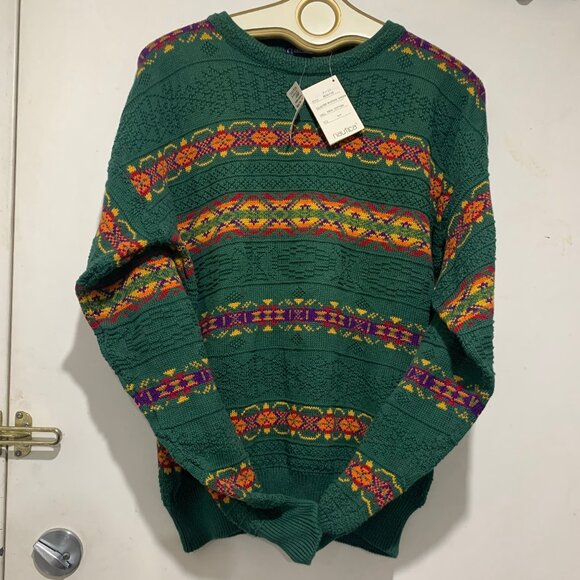 NEW NAUTICA COTTON KNIT CREWNECK SWEATER PATTERN SIZE S - Picture 5 of 9